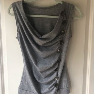 Button Tank Top